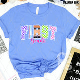 DTF Transfer - DTF012868 Colorful Checkered Grade Set