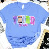 DTF Transfer - DTF012868 Colorful Checkered Grade Set