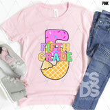 DTF Transfer - DTF012870 Ice Cream Grade Set