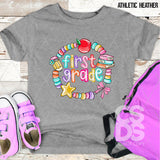 DTF Transfer - DTF012873 School Bracelet Grade Set