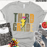 DTF Transfer - DTF012876 Lightning Bolt Pencil Grade Set