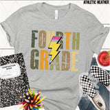 DTF Transfer - DTF012876 Lightning Bolt Pencil Grade Set