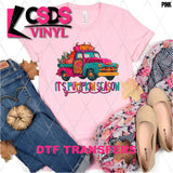 DTF Transfer - DTF012888 It's Pumpkin Season Y'all Vintage Truck