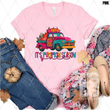 DTF Transfer - DTF012888 It's Pumpkin Season Y'all Vintage Truck