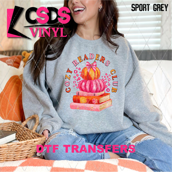 DTF Transfer - DTF012890 Cozy Readers Club