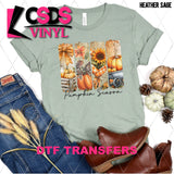 DTF Transfer - DTF012904 Pumpkin Season Image Strips