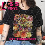 DTF Transfer - DTF012906 Watercolor Pumpkin Collage
