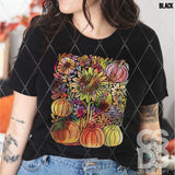 DTF Transfer - DTF012906 Watercolor Pumpkin Collage