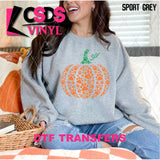 DTF Transfer - DTF012911 Pumpkin Paw Prints