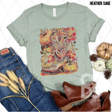 DTF Transfer - DTF012914 Fall Cowboy Boot