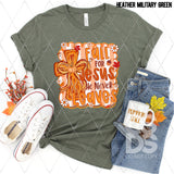 DTF Transfer - DTF012915 Fall for Jesus He Never Leaves Painted Cross