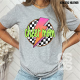 DTF Transfer - DTF012942 Checkered Cheer Mom