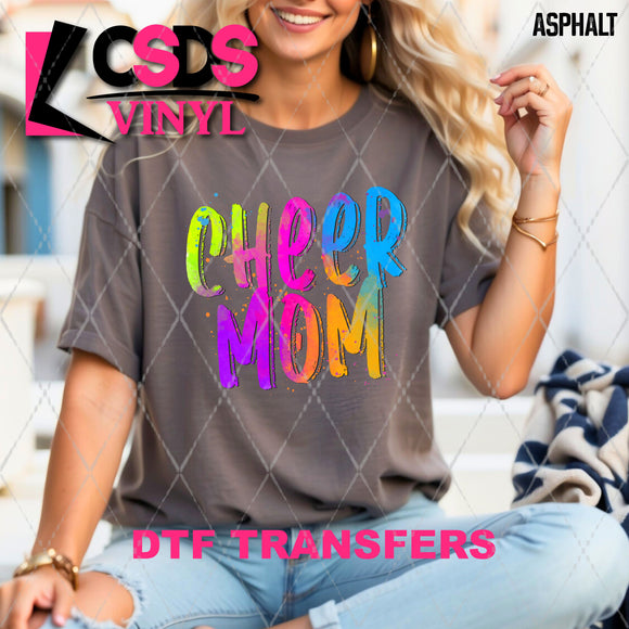 DTF Transfer - DTF012944 Cheer Mom Paint Splatter