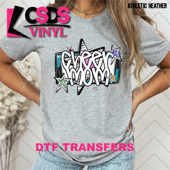 DTF Transfer - DTF012951 Cheer Mom Stars