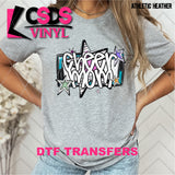 DTF Transfer - DTF012951 Cheer Mom Stars