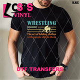 DTF Transfer - DTF012964 Wrestling Definition