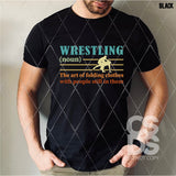 DTF Transfer - DTF012964 Wrestling Definition