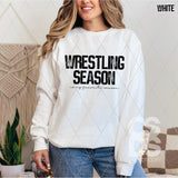 DTF Transfer - DTF012970 Wrestling Season Single Color