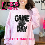 DTF Transfer - DTF012988 Game Day Hockey Faux Sequins