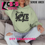 DTF Transfer - DTF012989 For the Love of the Game Hockey