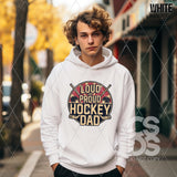 DTF Transfer - DTF012991 Loud and Proud Hockey Dad