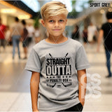 DTF Transfer - DTF012993 Straight Outta the Penalty Box Single Color