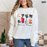 DTF Transfer - DTF012997 Game Day Hockey Image Strips