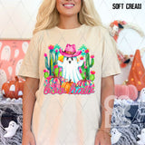 DTF Transfer - DTF013049 Boo Haw Colorful Ghost