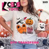 DTF Transfer - DTF013055 Cozy Vibes Halloween Items