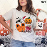 DTF Transfer - DTF013055 Cozy Vibes Halloween Items