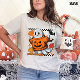 DTF Transfer - DTF013063 Halloween Sweater Ghost