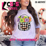 DTF Transfer - DTF013066 Floral Jack O Lantern