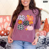 DTF Transfer - DTF013069 Halloween Pumpkin Grid