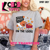 DTF Transfer - DTF013075 Silly Goose on the Loose Halloween