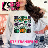 DTF Transfer - DTF013076 Floral Spooky Season