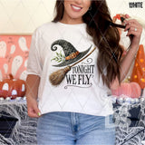 DTF Transfer - DTF013077 Tonight We Fly