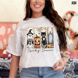 DTF Transfer - DTF013082 Spooky Season Halloween Image Strips