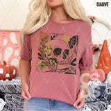 DTF Transfer - DTF013085 Fall Floral Skull