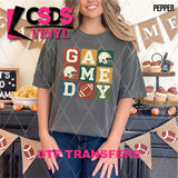 DTF Transfer - DTF013089 Game Day Squares