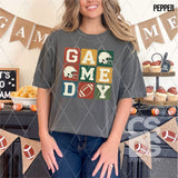 DTF Transfer - DTF013089 Game Day Squares