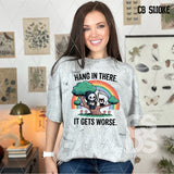 DTF Transfer - DTF013090 Hang In There It Gets Worse