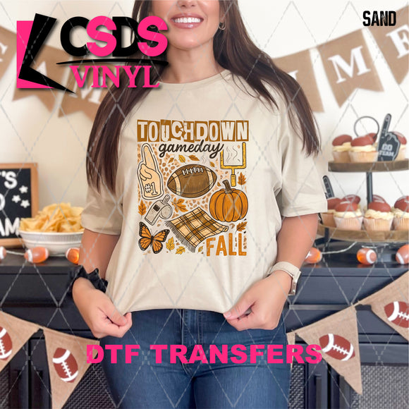 DTF Transfer - DTF013091 Touchdown Gameday Fall