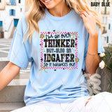 DTF Transfer - DTF013109 I'm an Overthinker