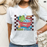 DTF Transfer - DTF013111 Splish Splash Your Opinion is Trash