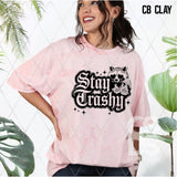 DTF Transfer - DTF013112 Stay Trashy Single Color