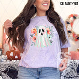 DTF Transfer - DTF013118 Floral Ghost