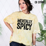 DTF Transfer - DTF013129 Mentally Spicy Single Color