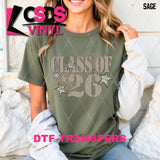 DTF Transfer - DTF013133 Class of 2026 Neutral