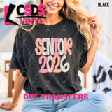 DTF Transfer - DTF013136 Senior 2026 Pastel