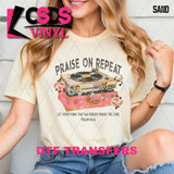 DTF Transfer - DTF013137 Praise on Repeat